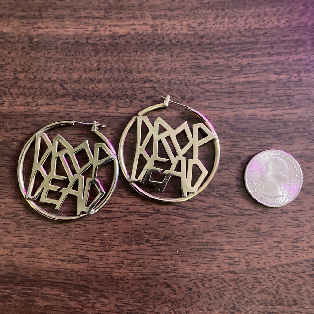 Drop Dead earrings